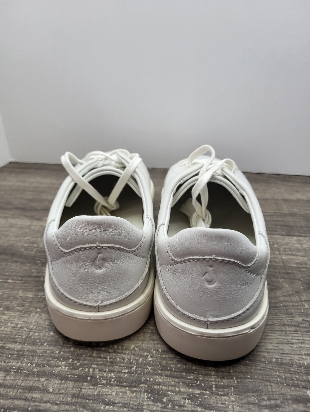 Olukai Pehuea Li 'Ili Shoe Womens Sz 8 Leather Comfort Low Casual Sneakers New - Picture 5 of 7